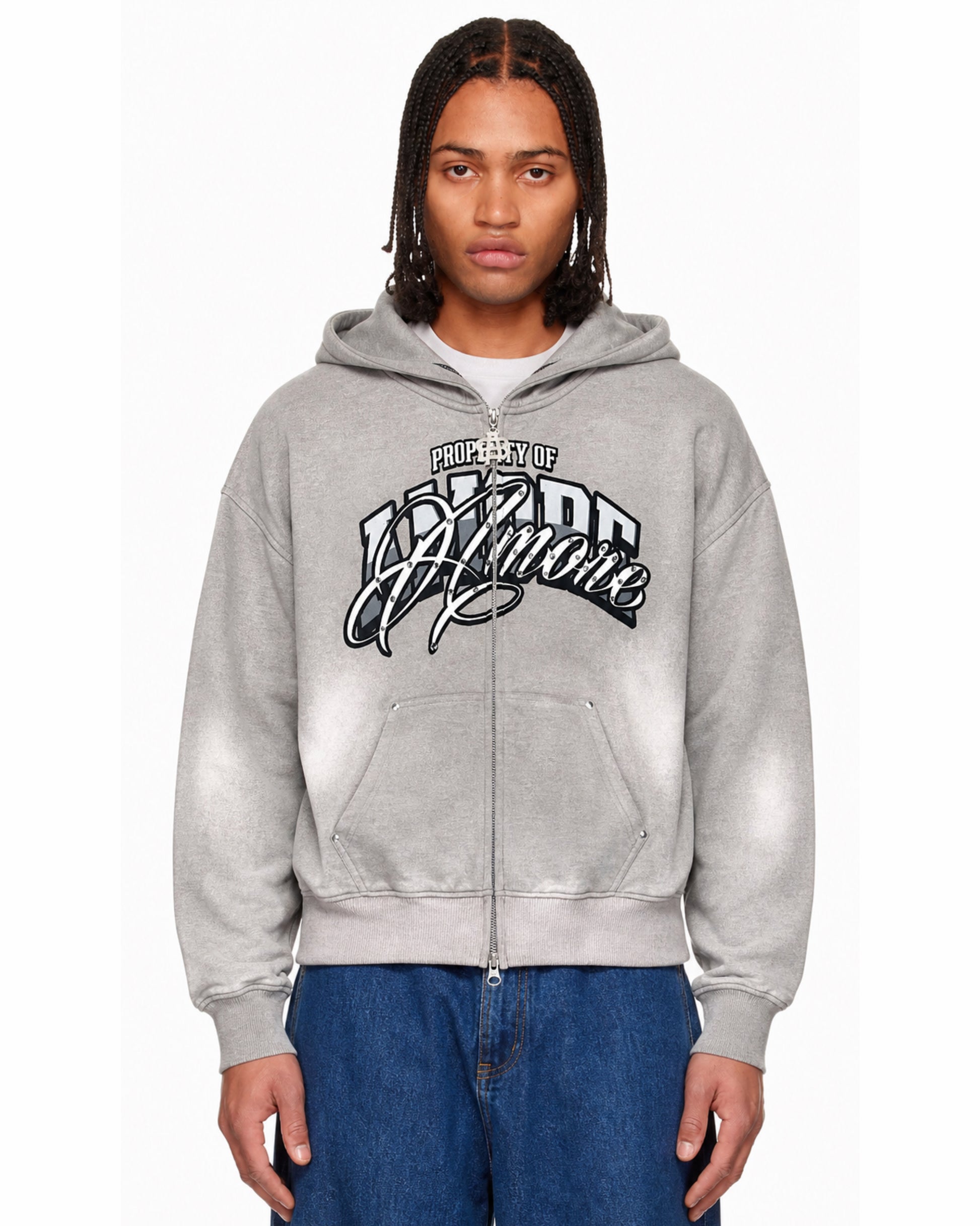 P.O.A. Double Zip [GRAY]