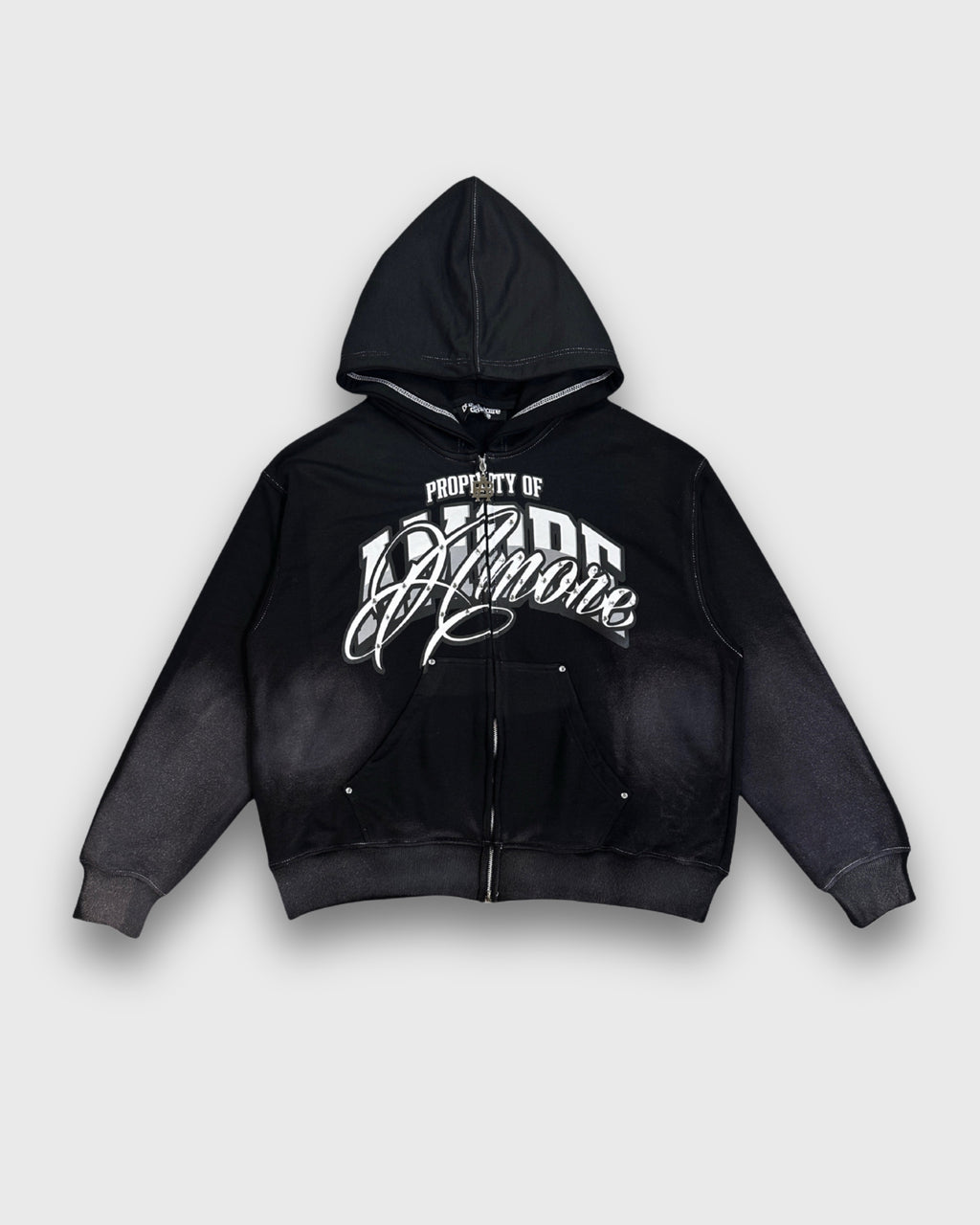 P.O.A. Double Zip [BLACK]