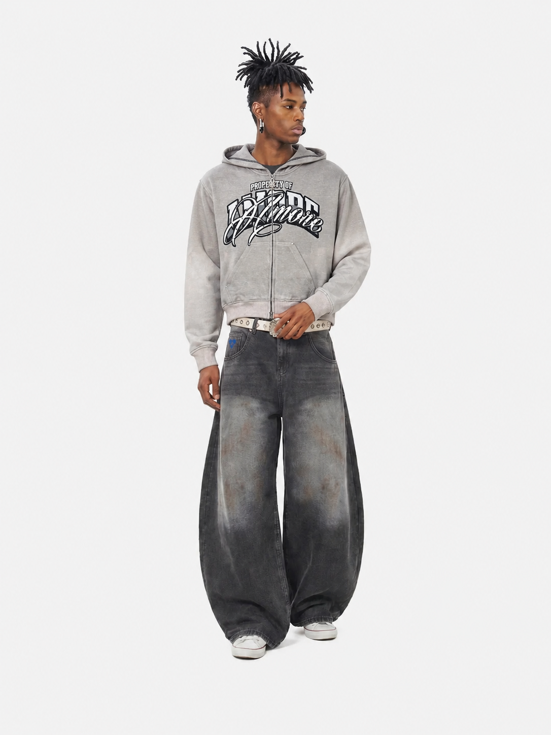 P.O.A. Double Zip [GRAY]