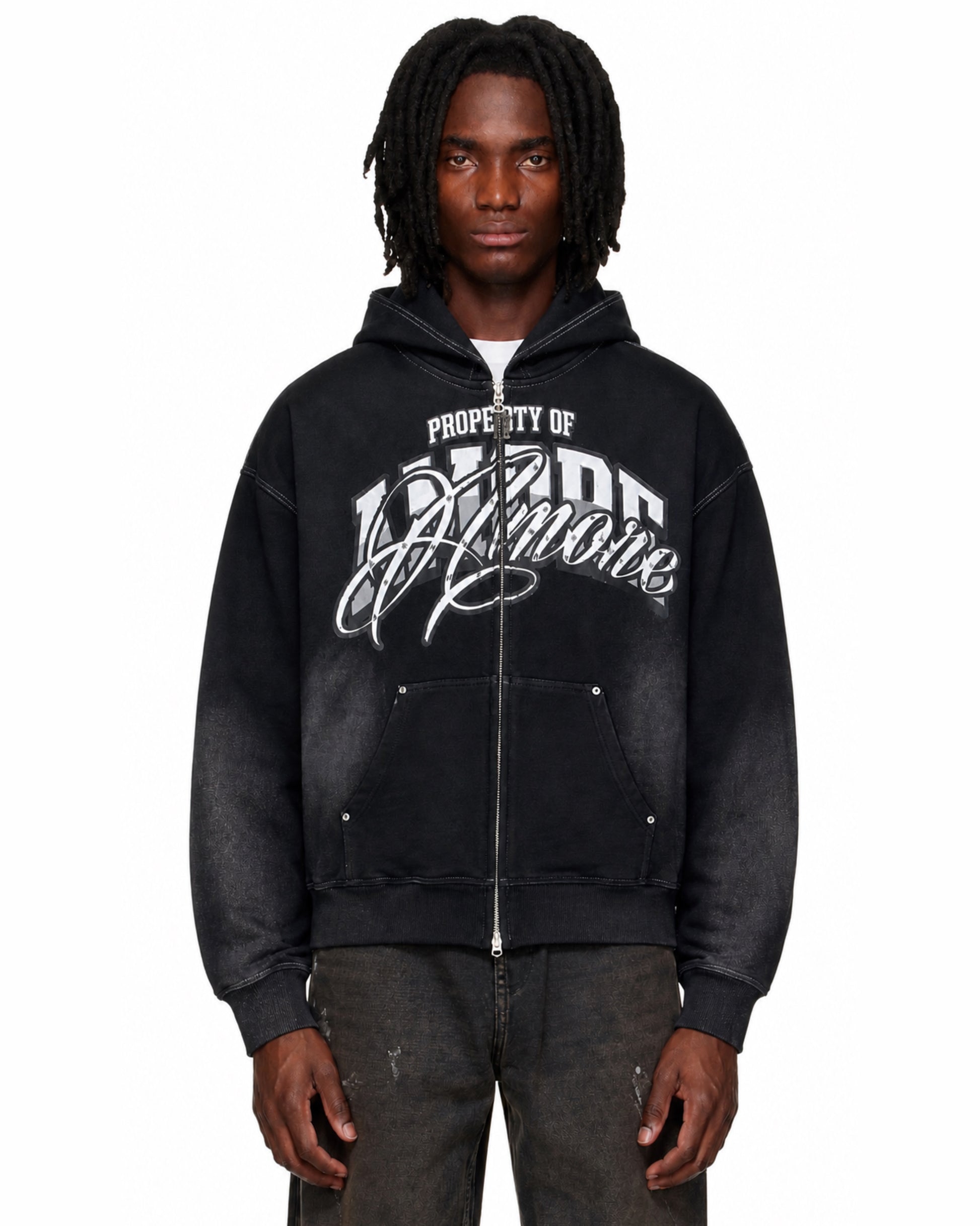 P.O.A. Double Zip [BLACK]